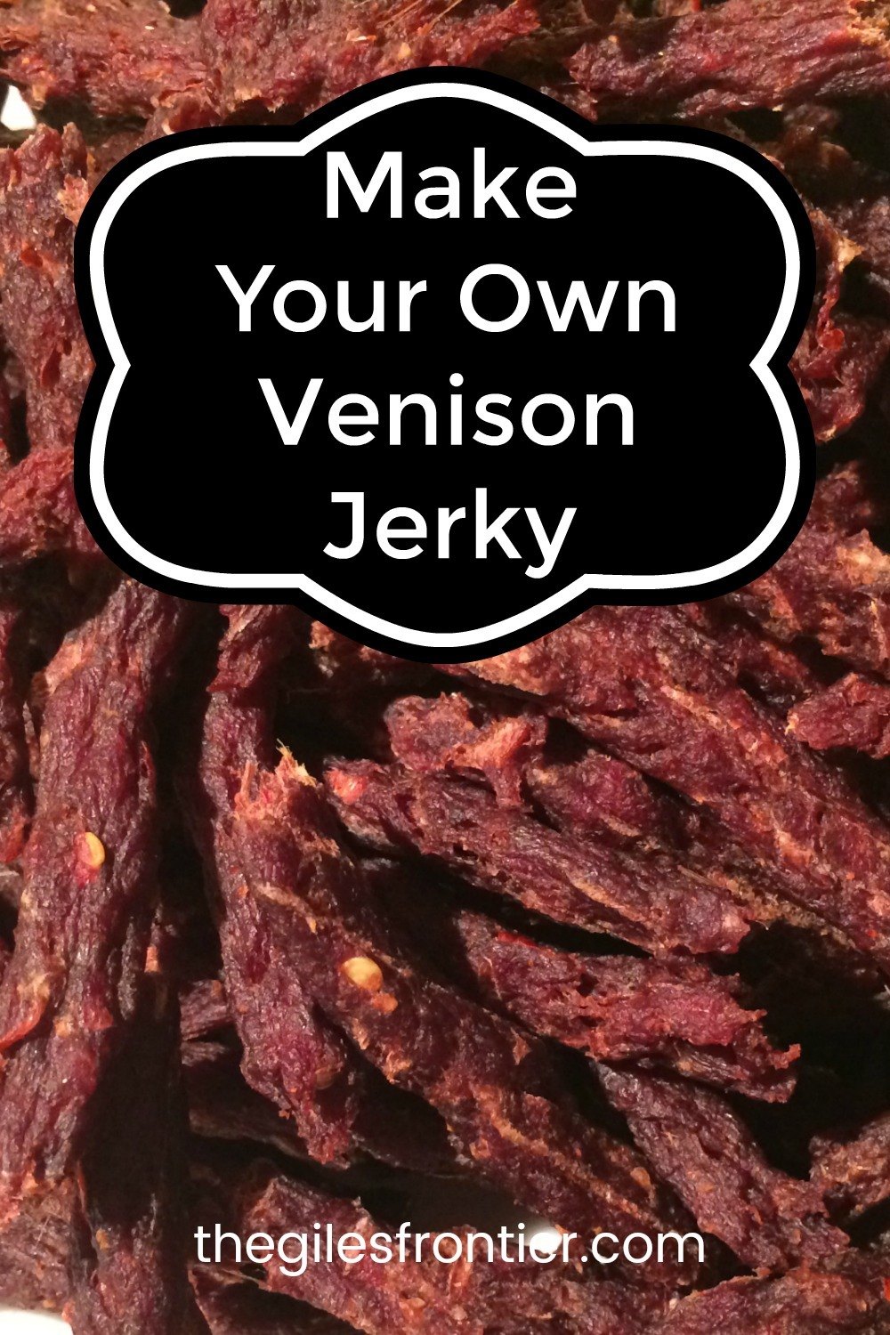 Homemade Venison Jerky Recipe